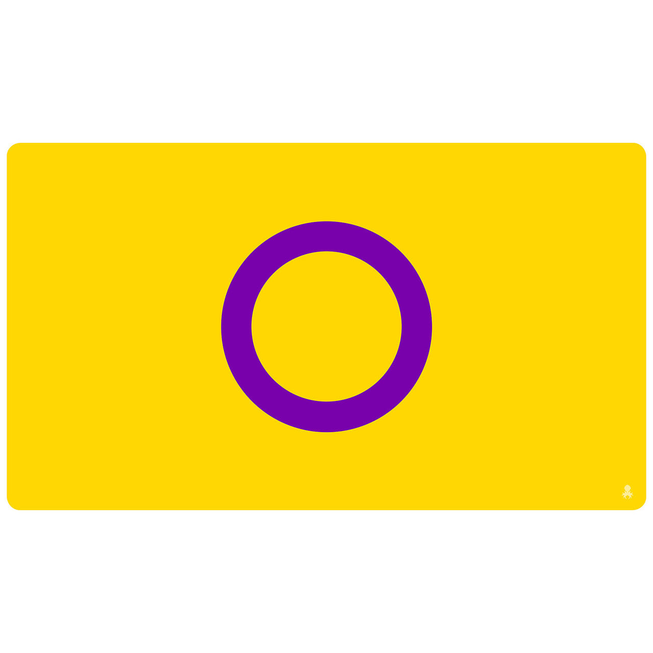 Intersex Pride Flag Game Mat